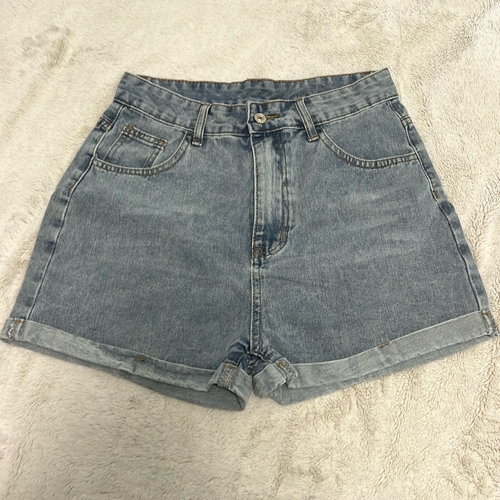 SHEIN High waisted denim shorts size medium